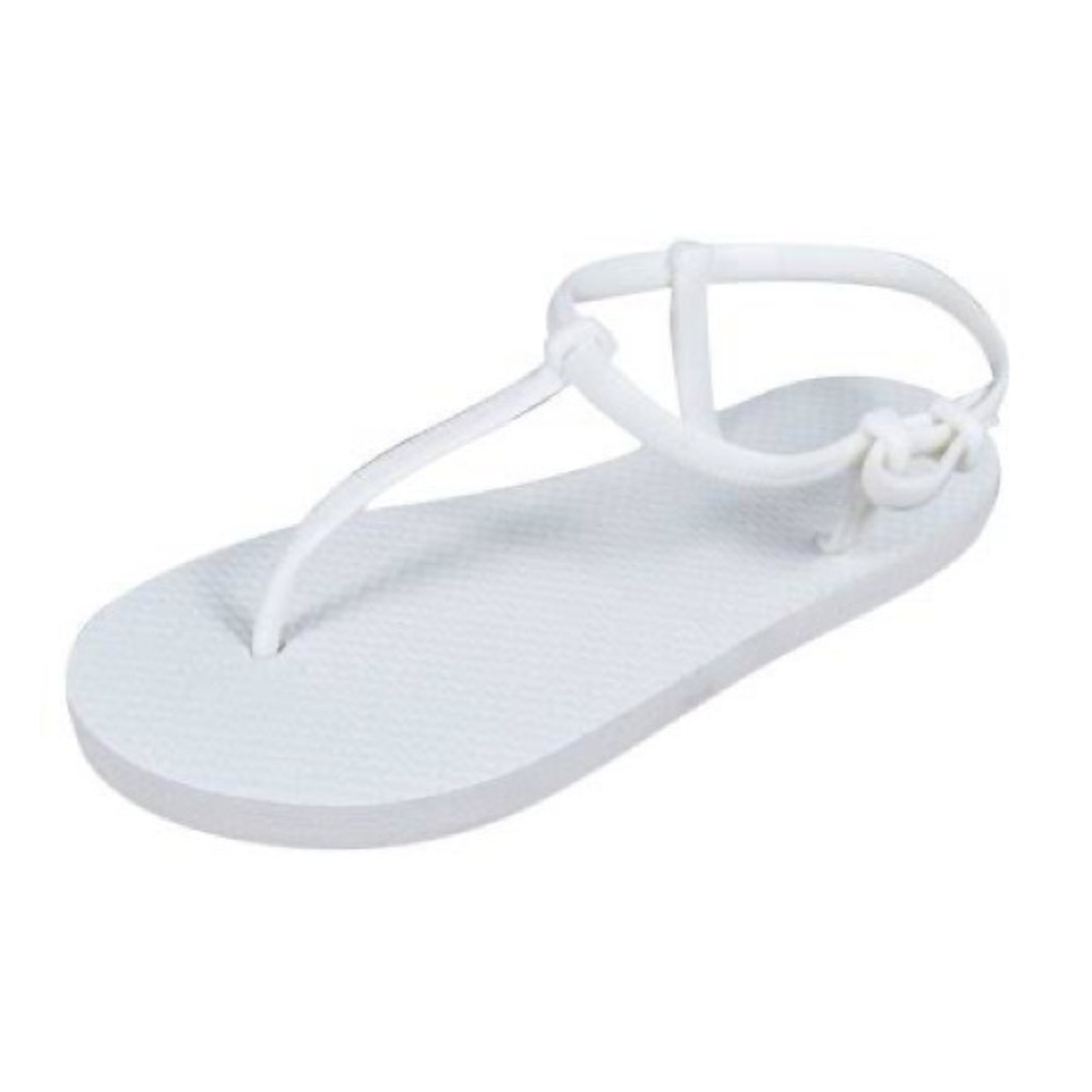 💋NEW NWT Aeropostale Aero White gladiator flip flop sandals 🩴 10